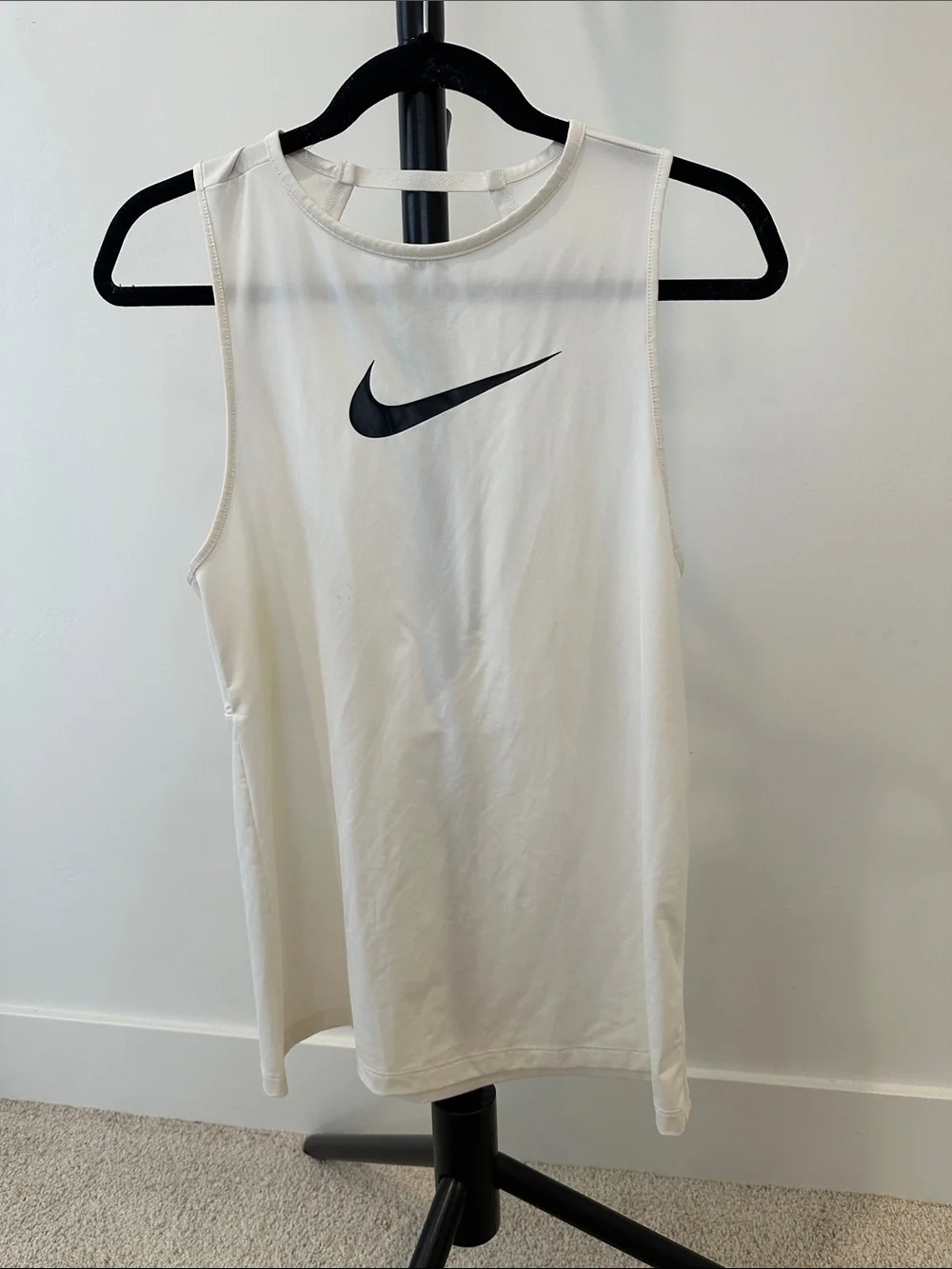 Nike Women’s White Tank Open Back